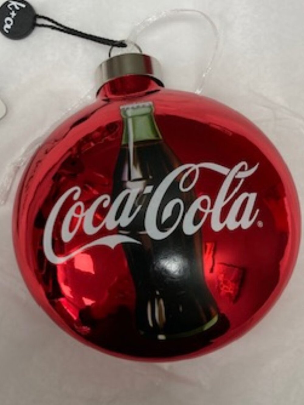 Kat and Annie Coke Cola Ornament